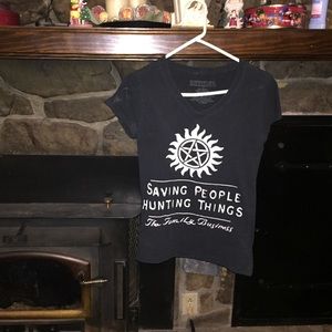Supernatural v-neck